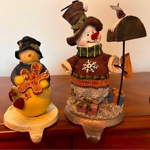 Christmas stocking holders. Set if 2